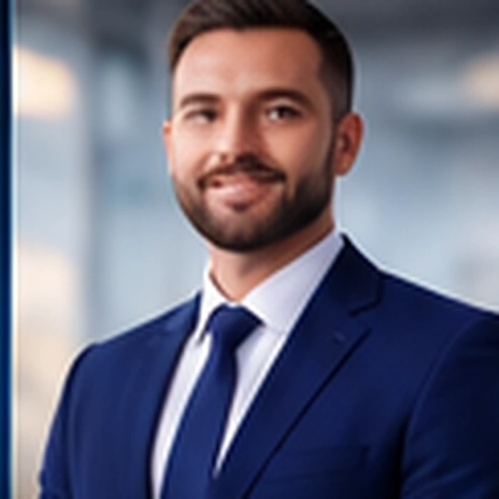 John Doe sample professional profile portrait