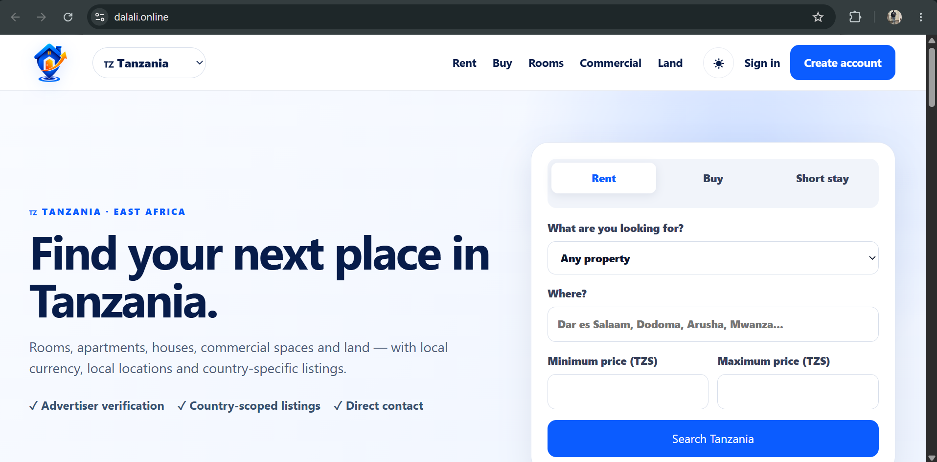 Dalali.online — Marketplace preview